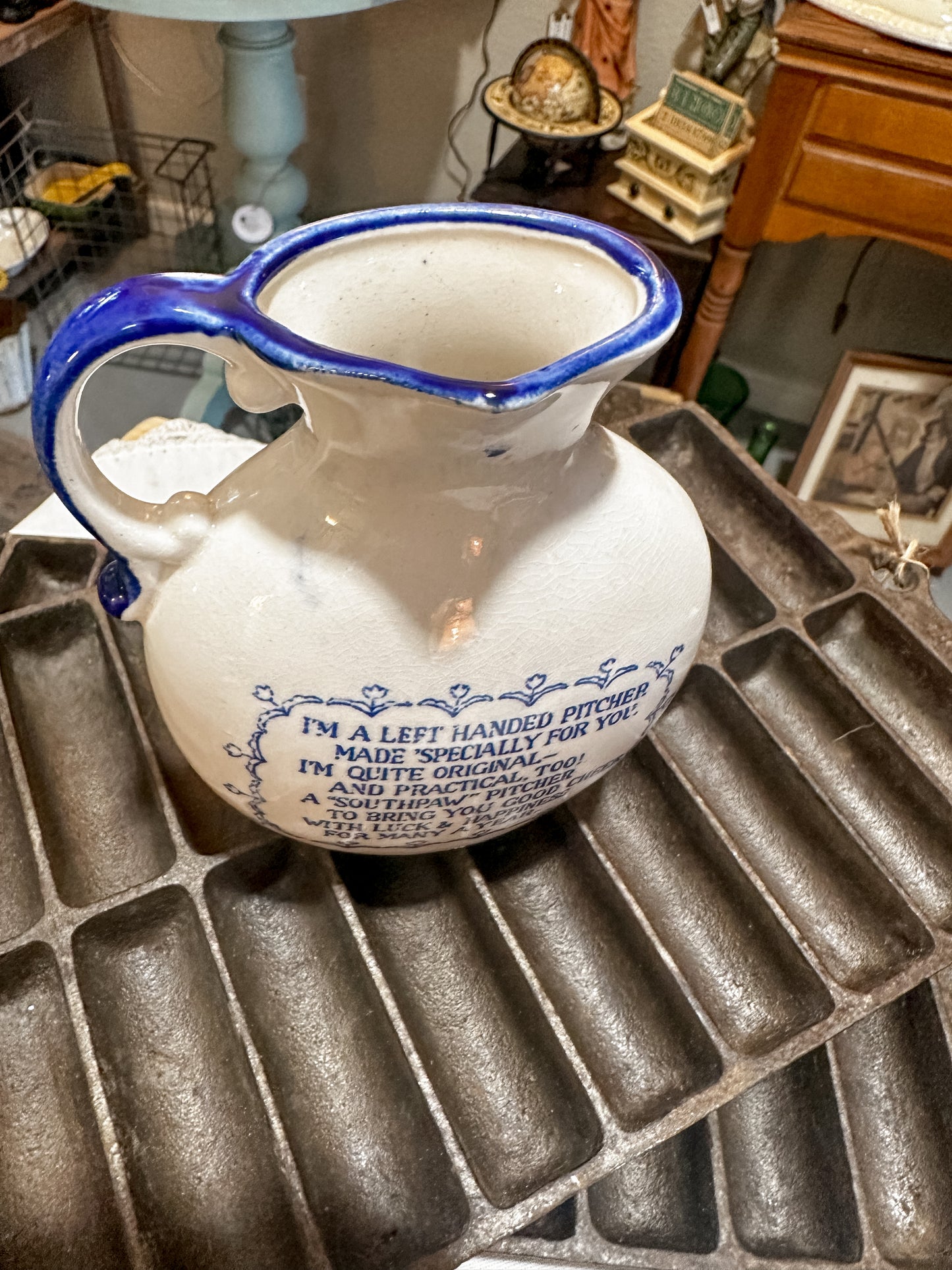 Vintage Louisiana Souvenir Pitcher So fun!