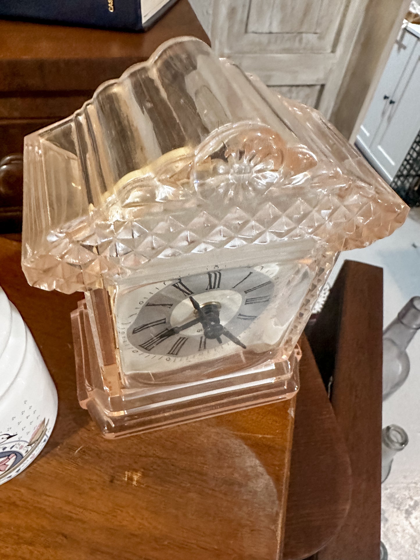 Vintage Small Working Plastic Clock