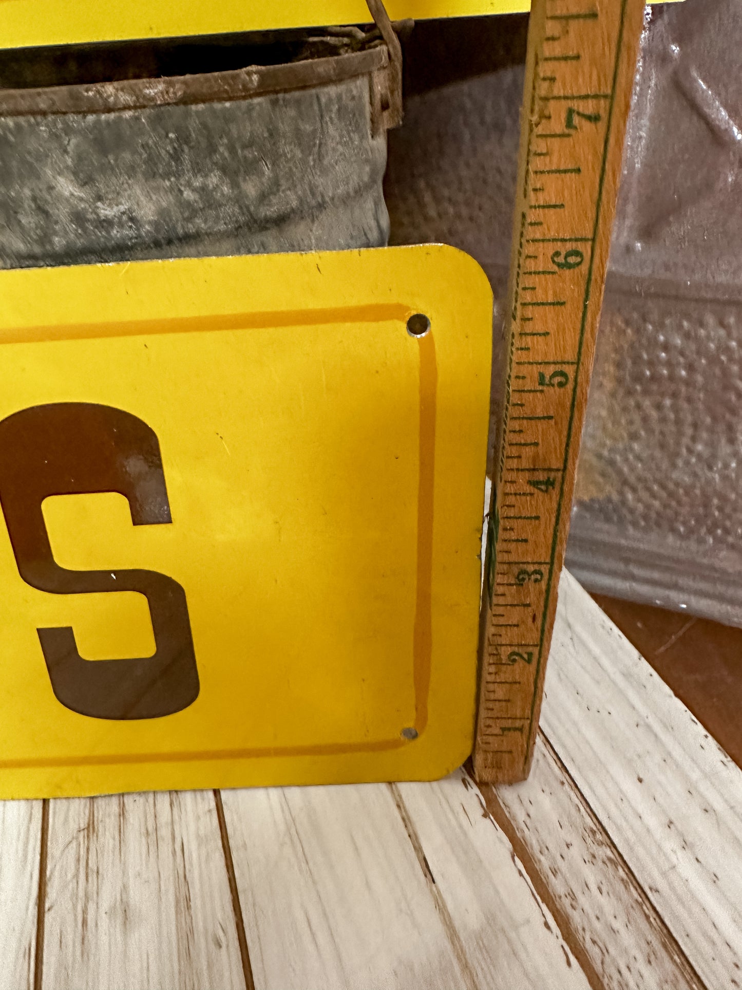 RARE Heavy Metal Vintage Sign Set “Studs” and “Fillies”