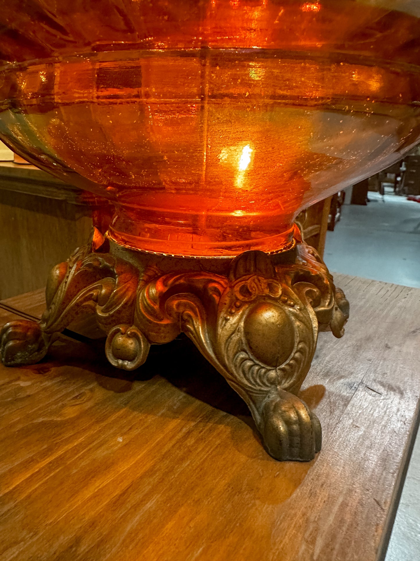 Mid Century Hollywood Regency HUGE lamp! (We have two, priced individually)
