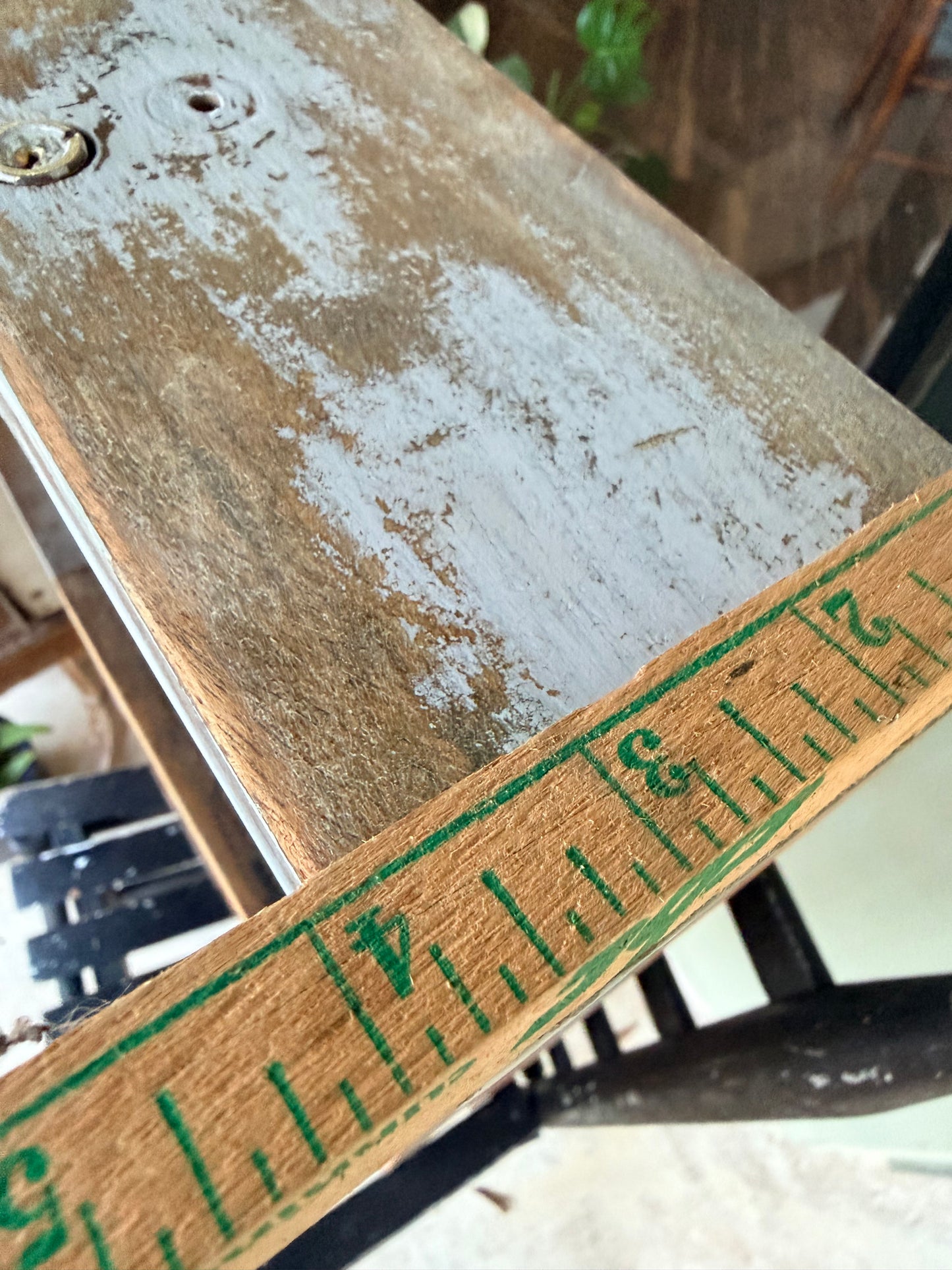 Upcycled Antique Drawer Shelf