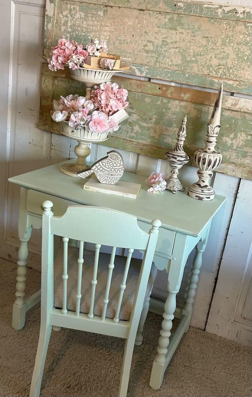 Vintage Chair and Desk - Professionally Refinished