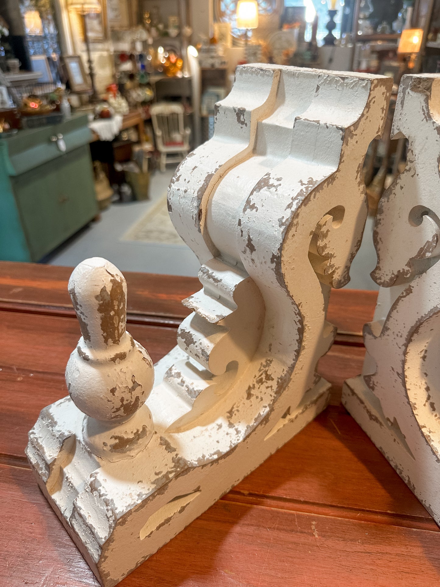 Set of Chippy Chunky Wood Corbels