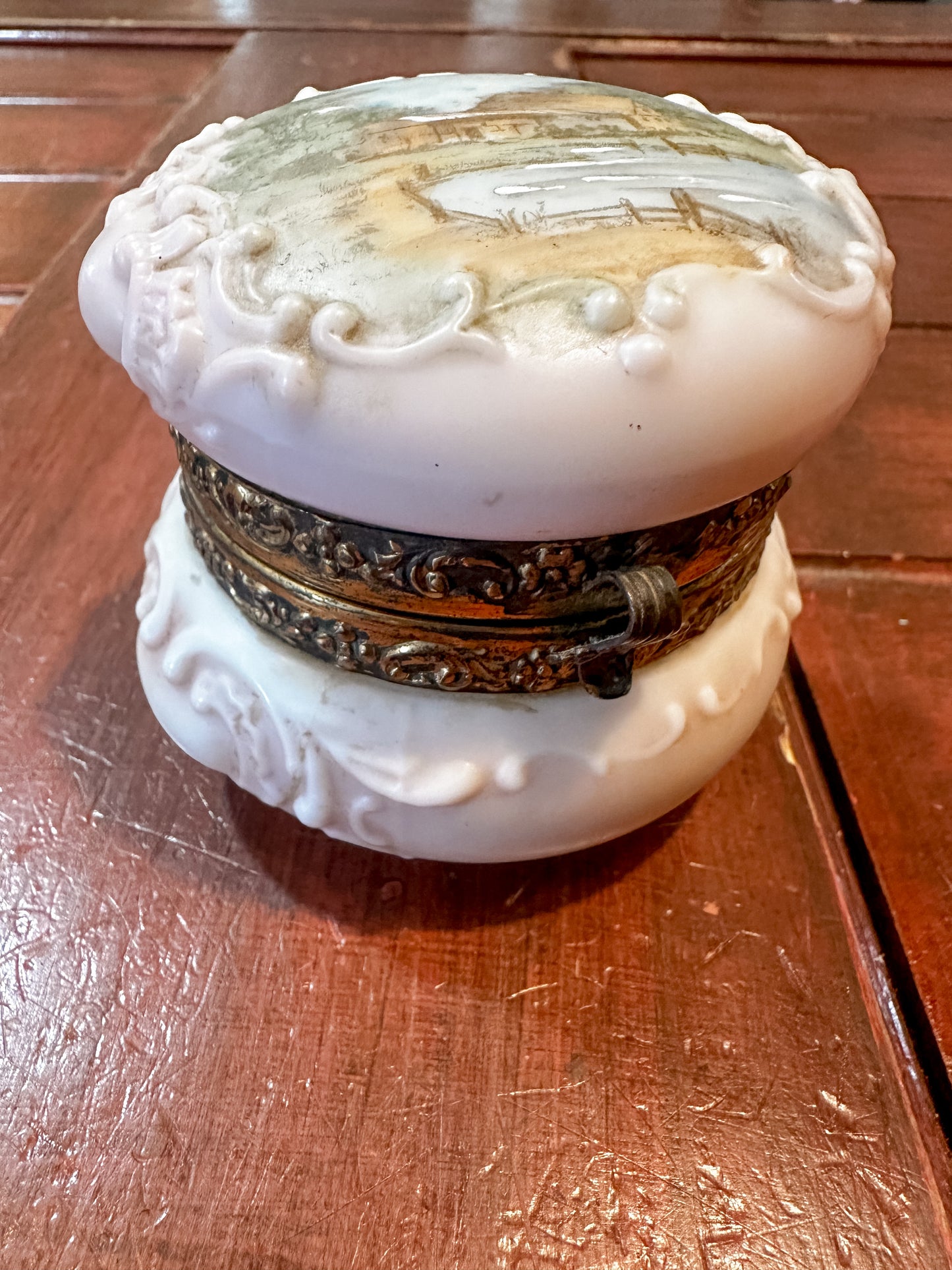 Victorian Era RARE Wavecrest Jewelry Box