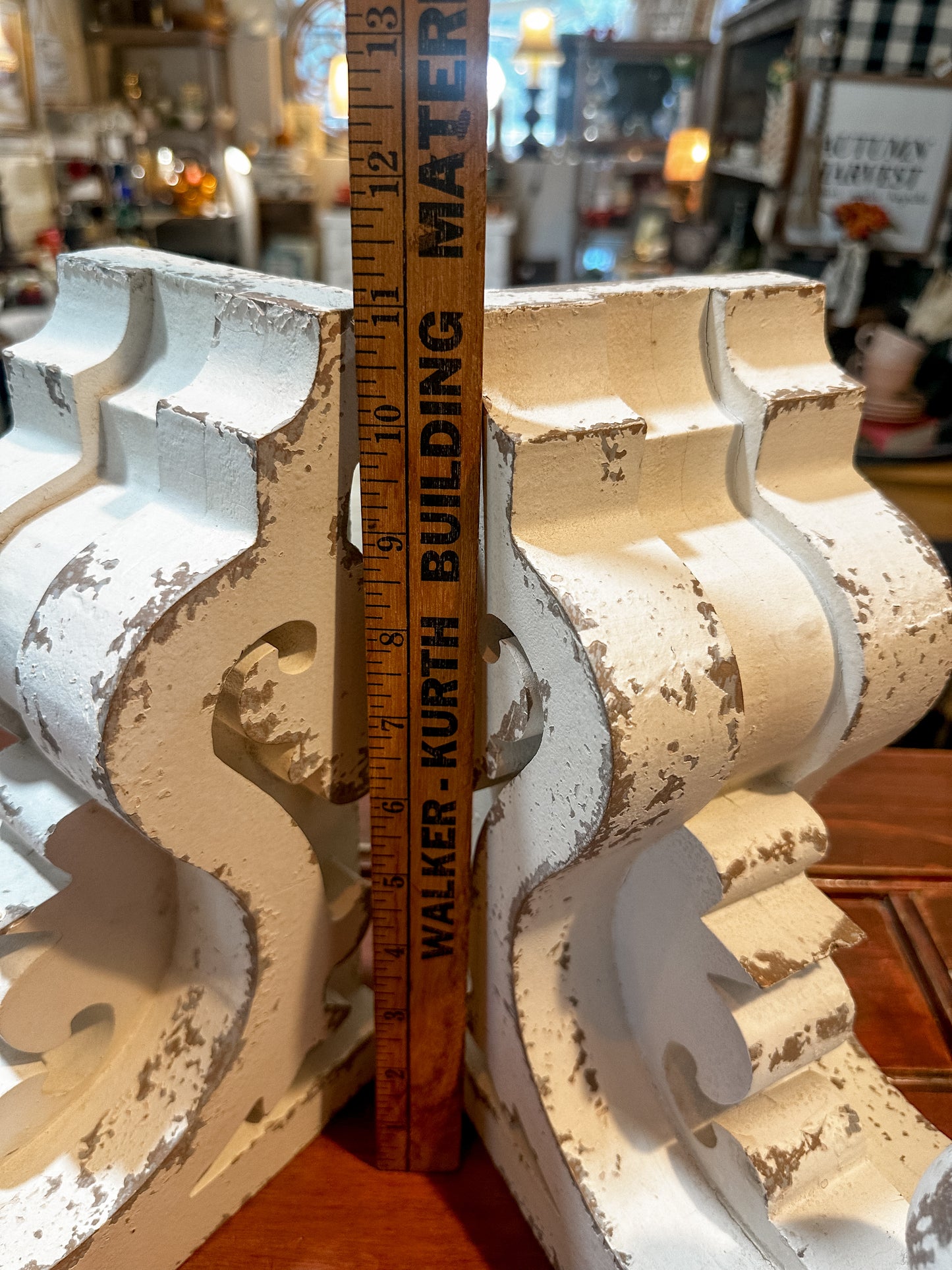 Set of Chippy Chunky Wood Corbels