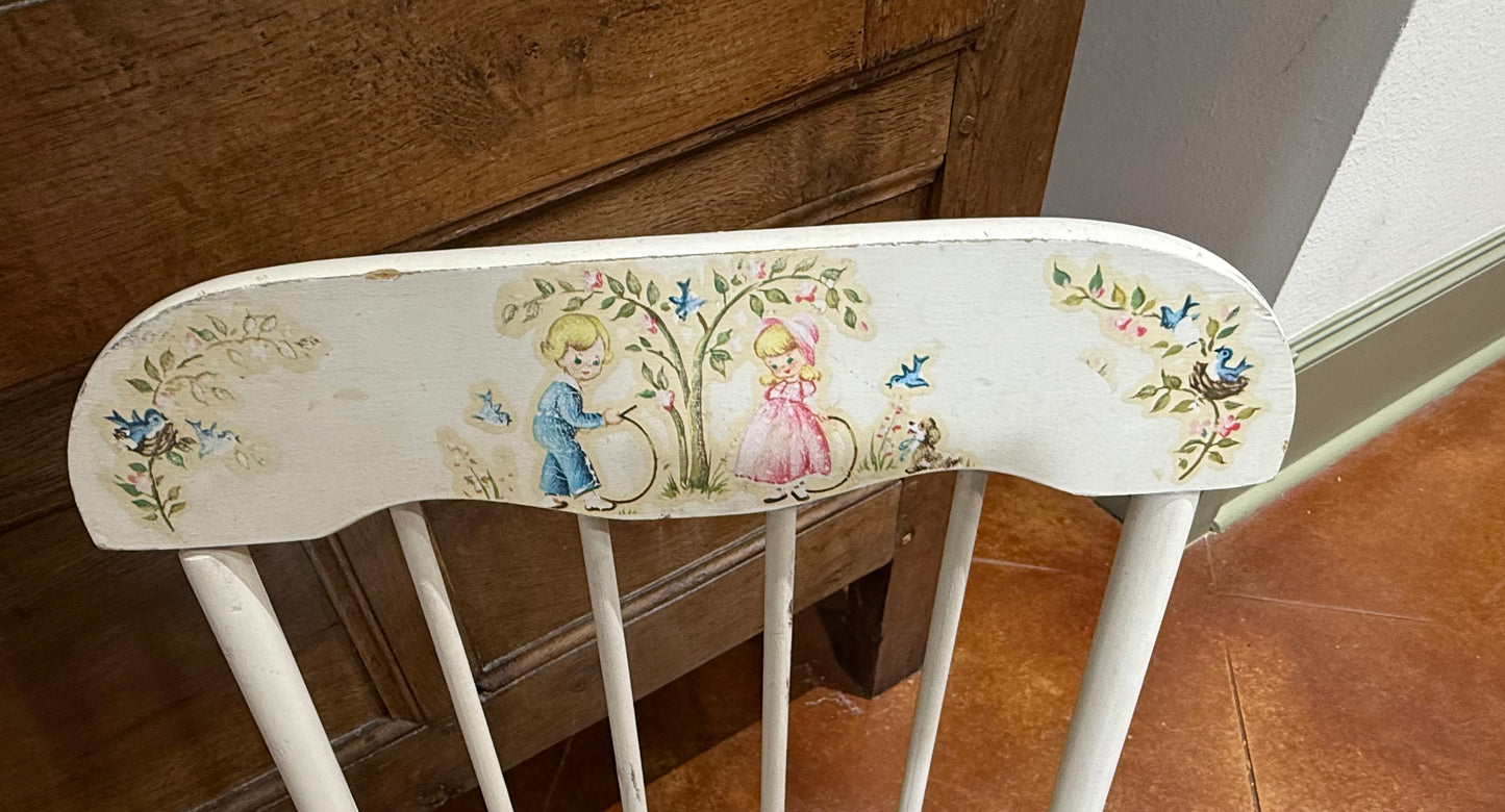 Sweet Vintage children’s rocking chair