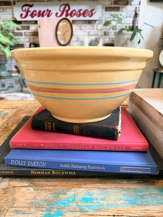 McCoy Ovenware Mixing Bowl Huge 12 inch