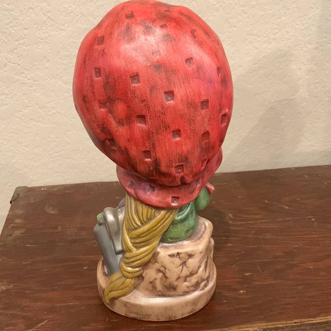 Precious Vintage 1980’s Strawberry Shortcake Statue