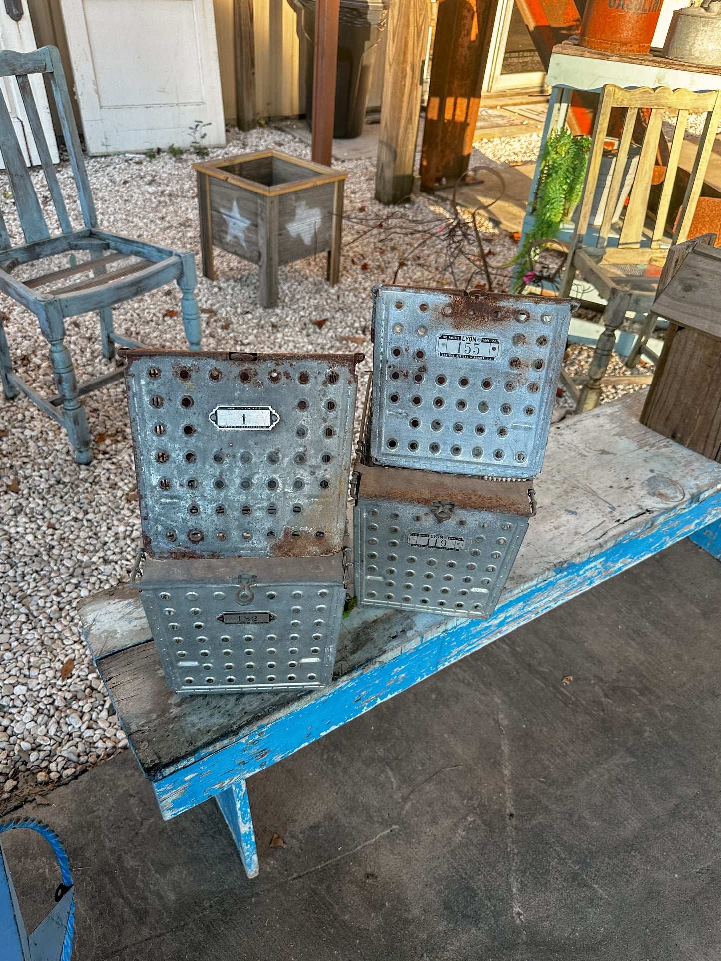 Vintage Locker Baskets Priced Individually