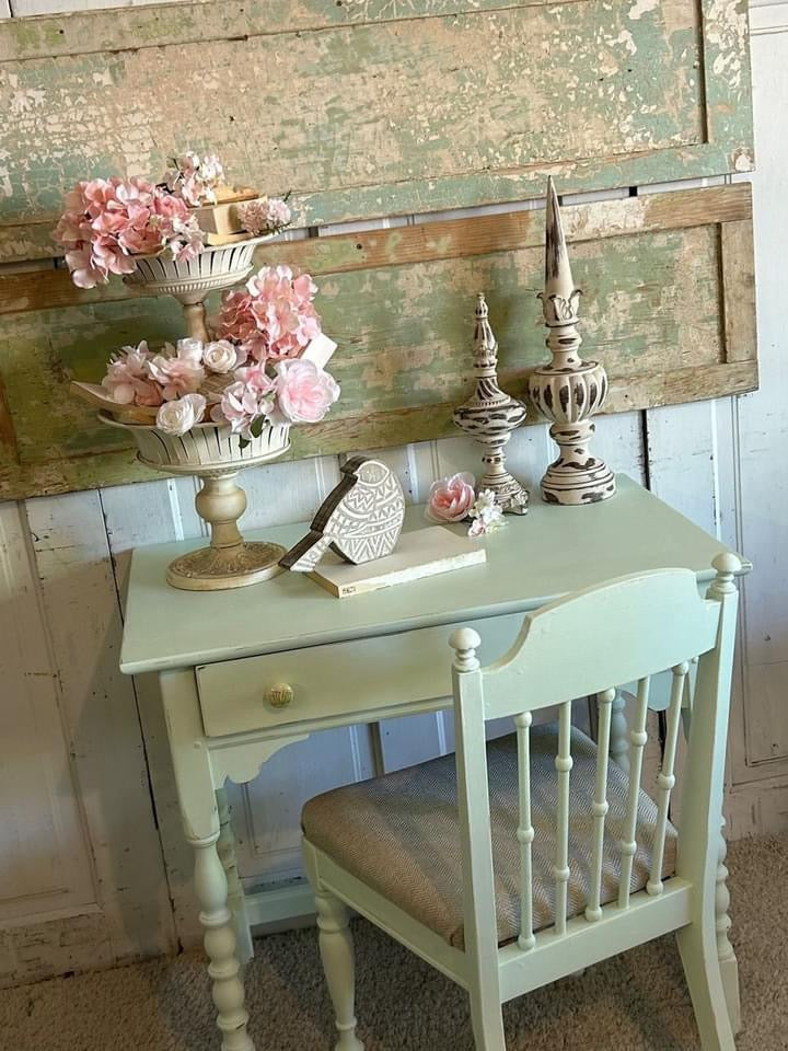 Vintage Chair and Desk - Professionally Refinished