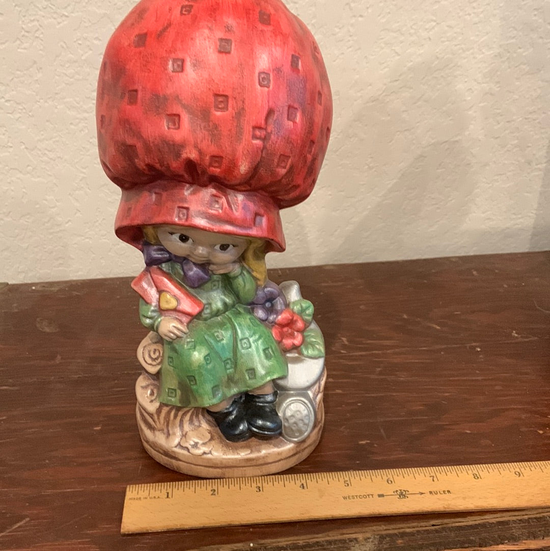 Precious Vintage 1980’s Strawberry Shortcake Statue