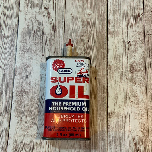 Solder Seal Gunk Super Oil Can