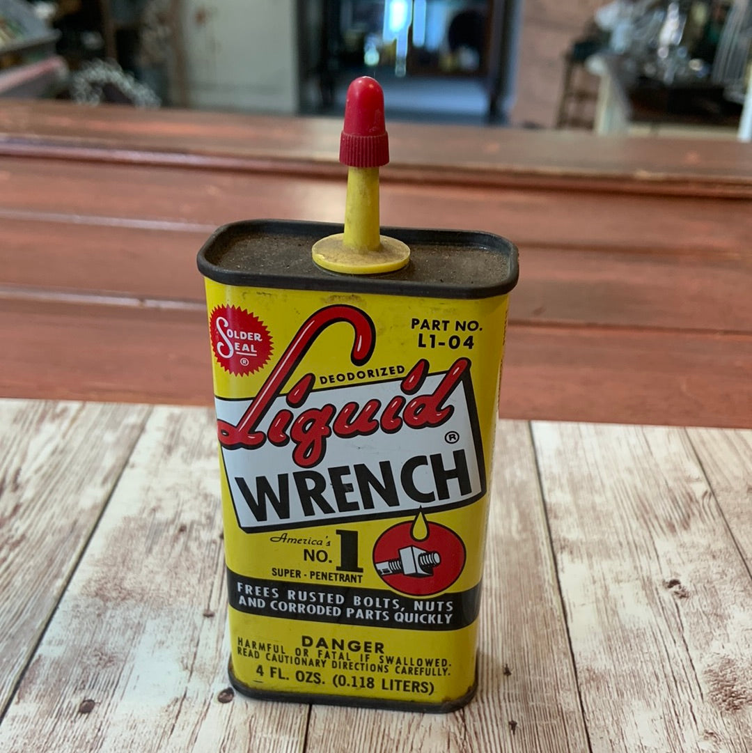 Vintage Liquid Wrench Can