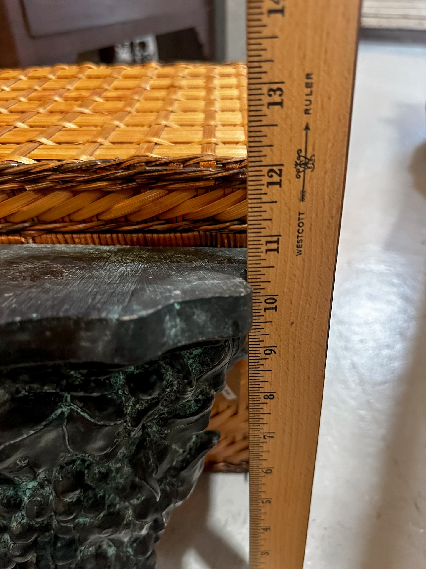 Vintage Resin Shelf Set of Two