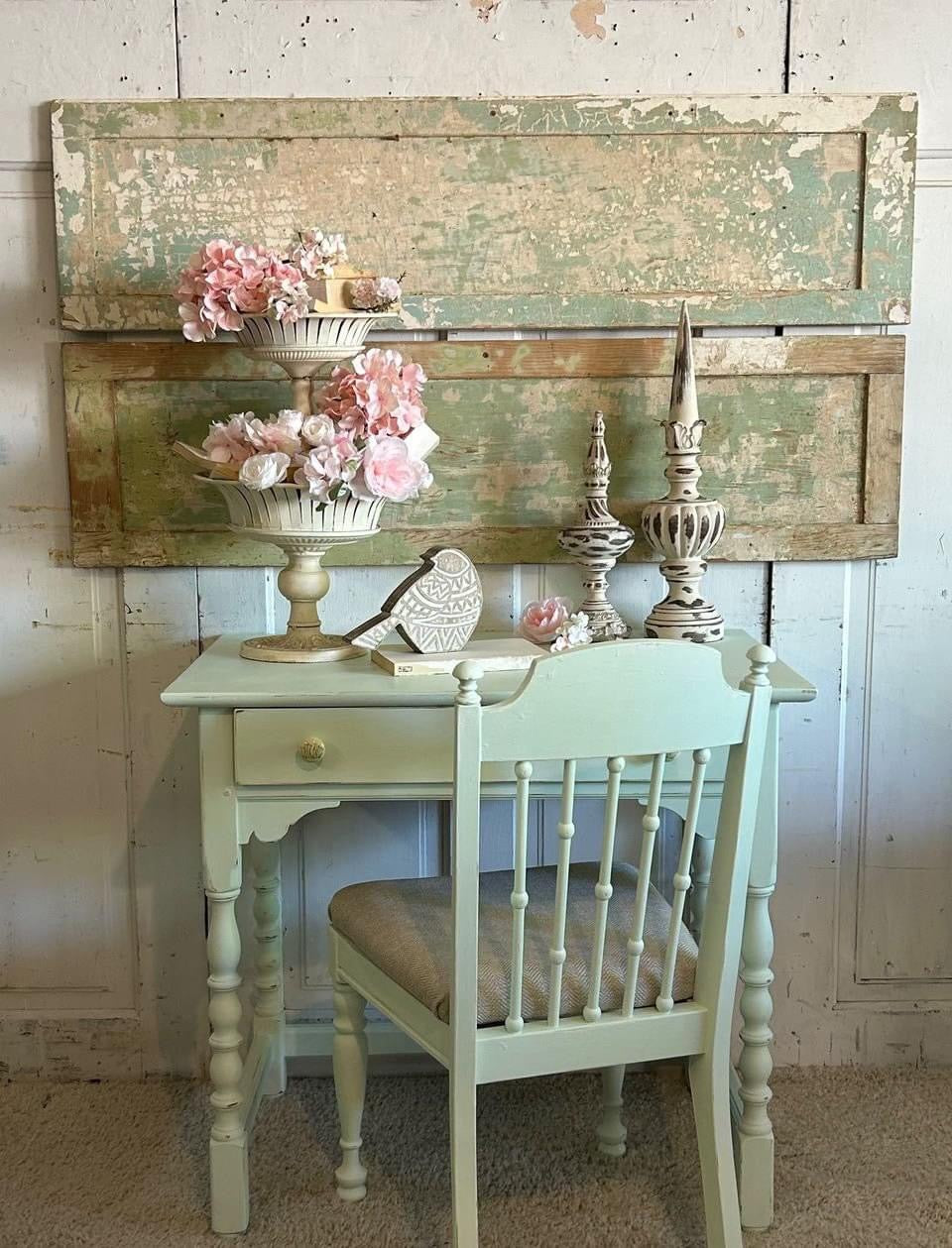 Vintage Chair and Desk - Professionally Refinished