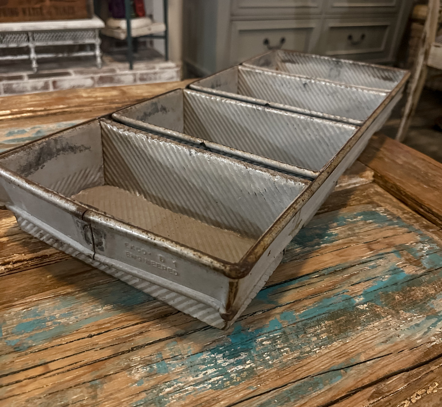 Antique Industrial Bread Pan