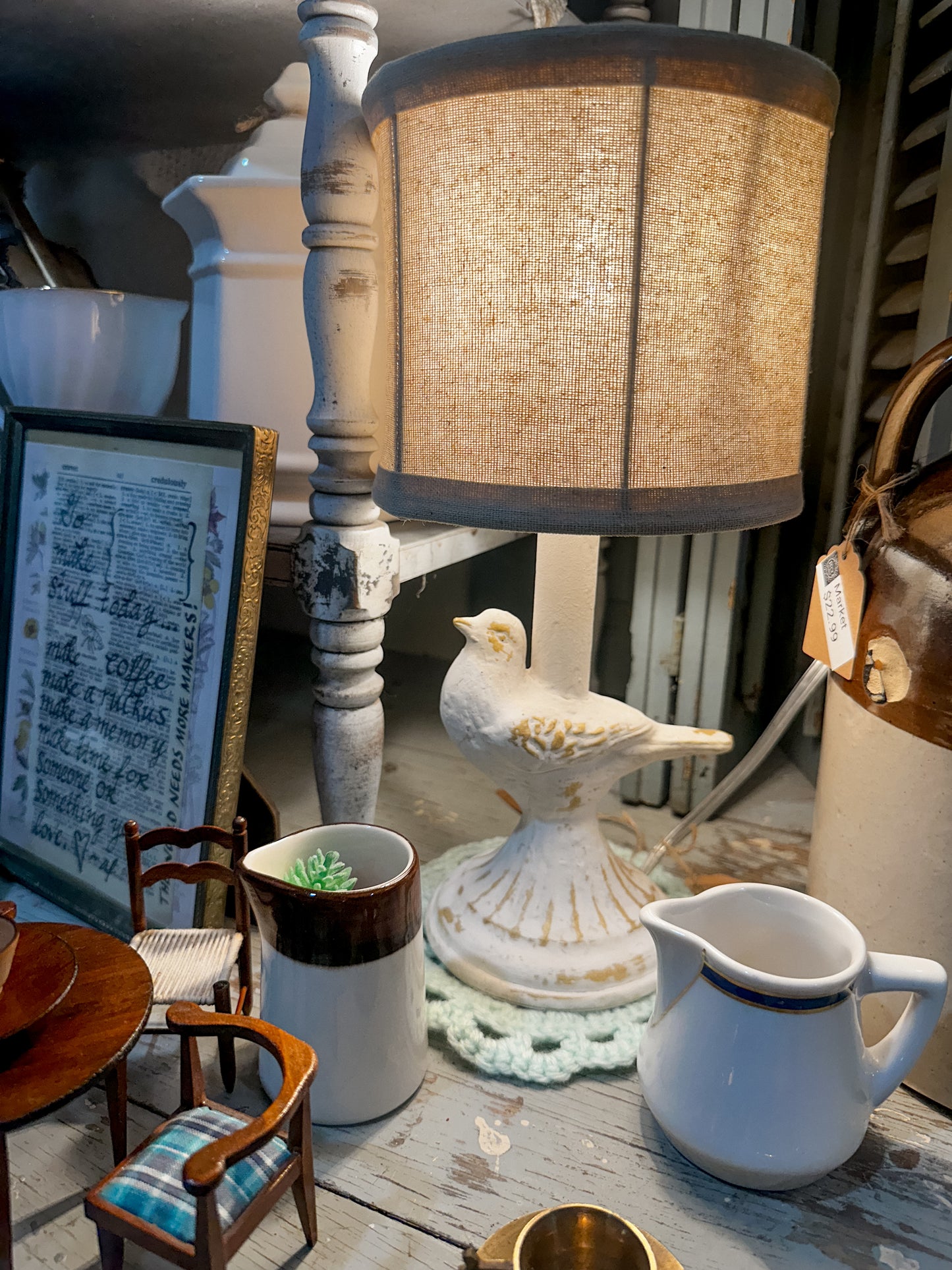 Small Darling Bird Lamp