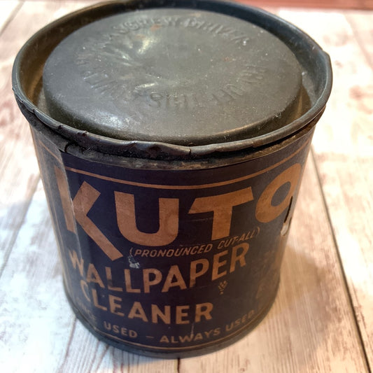 Super Rare Kutol Wallpaper Cleaner Tin