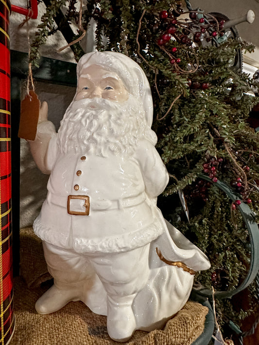 Vintage Santa Planter