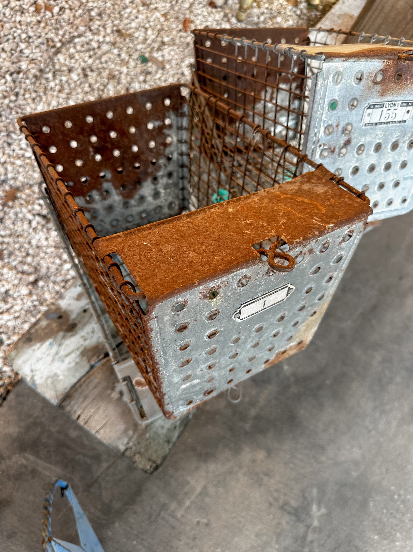 Vintage Locker Baskets Priced Individually