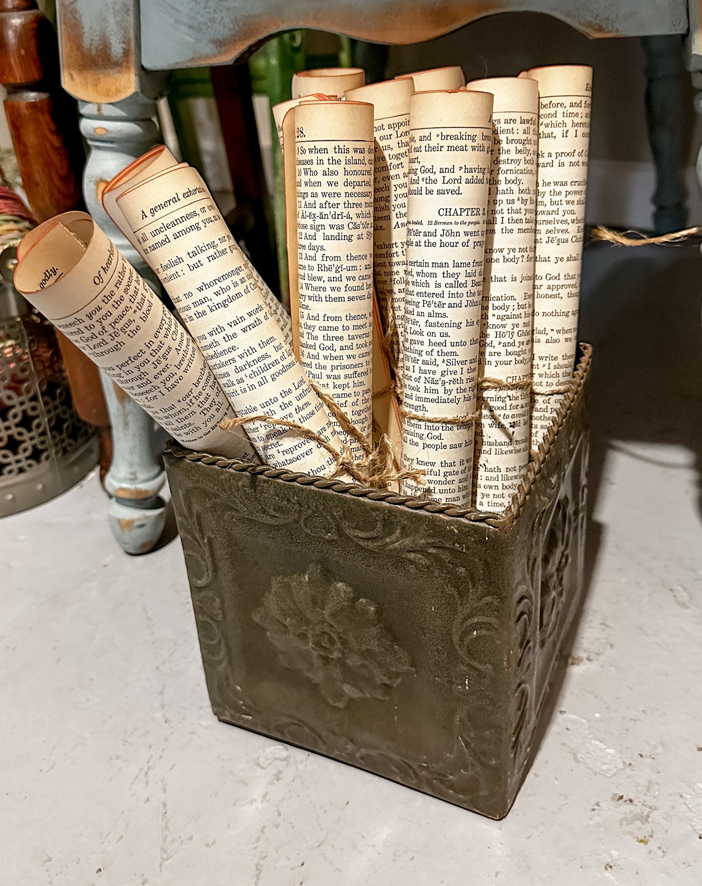 Antique Bible Rolls