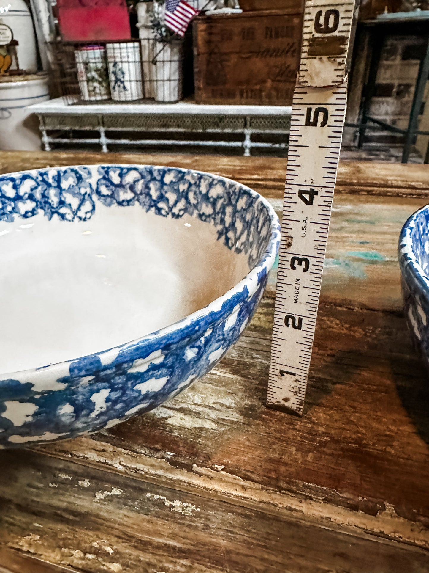 Vintage Cottage Core Style Gibson Chunky Stoneware Serving Bowls (priced individually)
