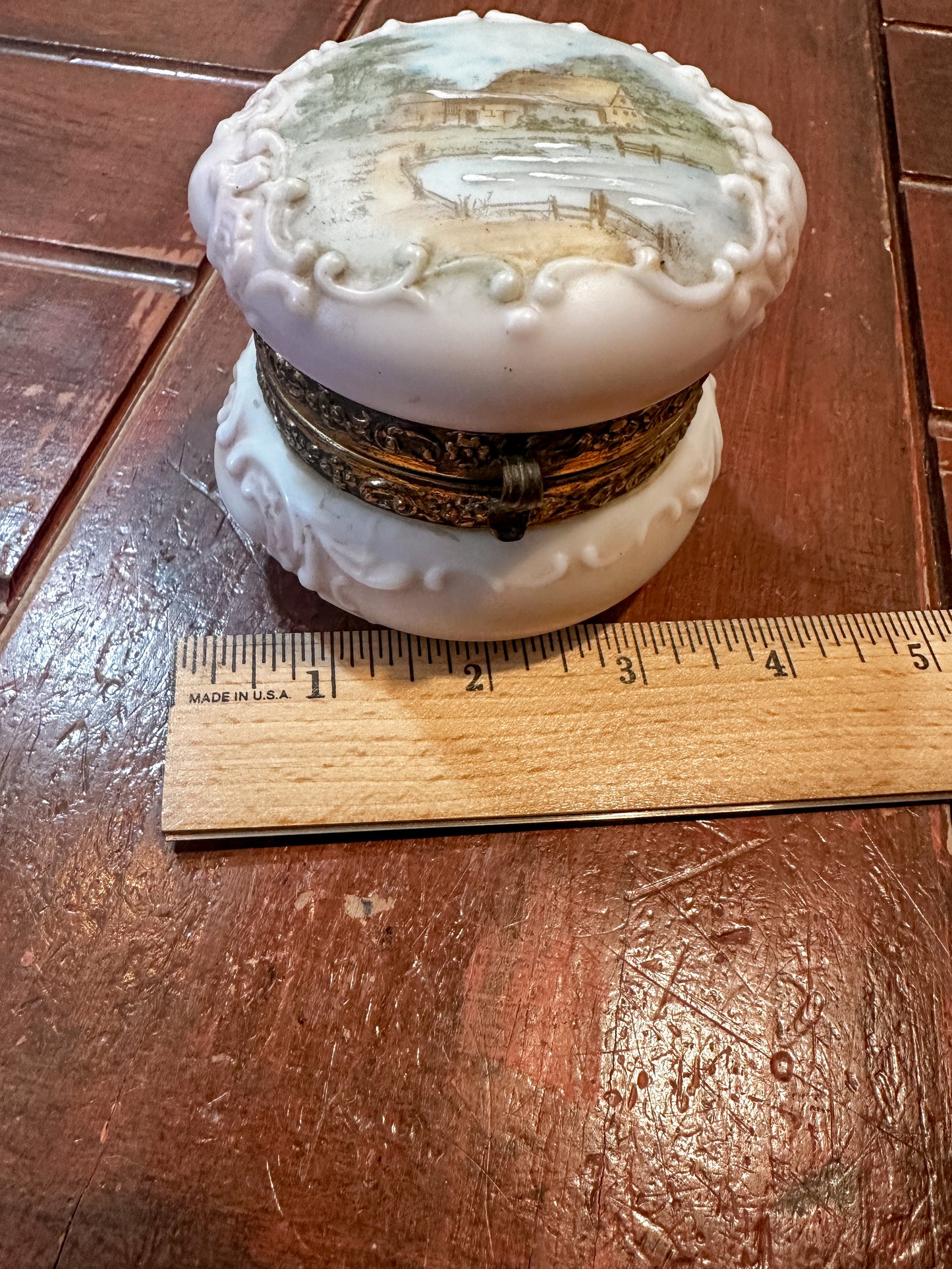 Victorian Era RARE Wavecrest Jewelry Box