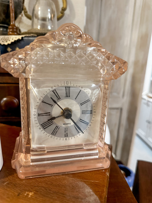 Vintage Small Working Plastic Clock