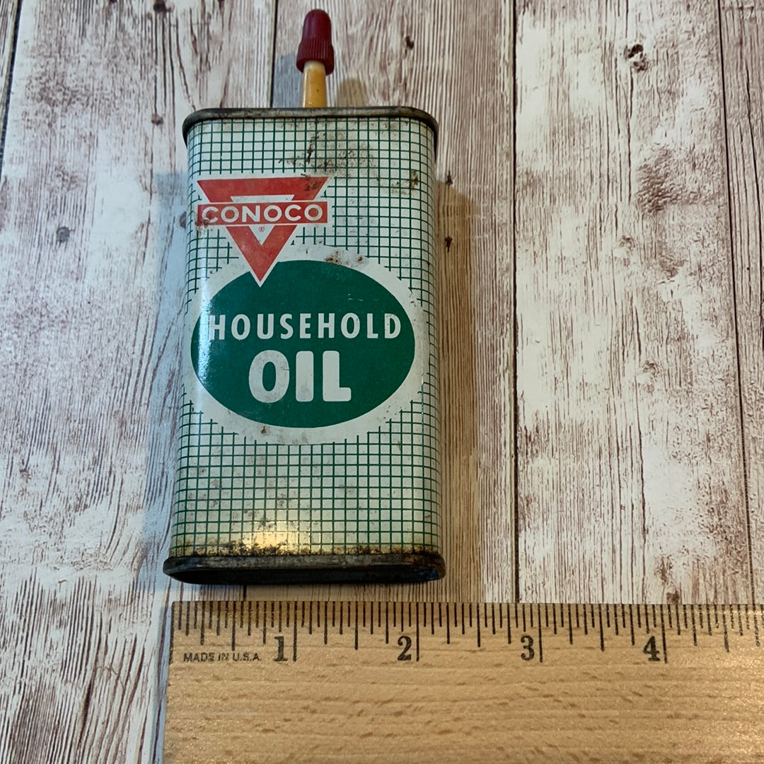 Vintage Conoco Household Oil Can