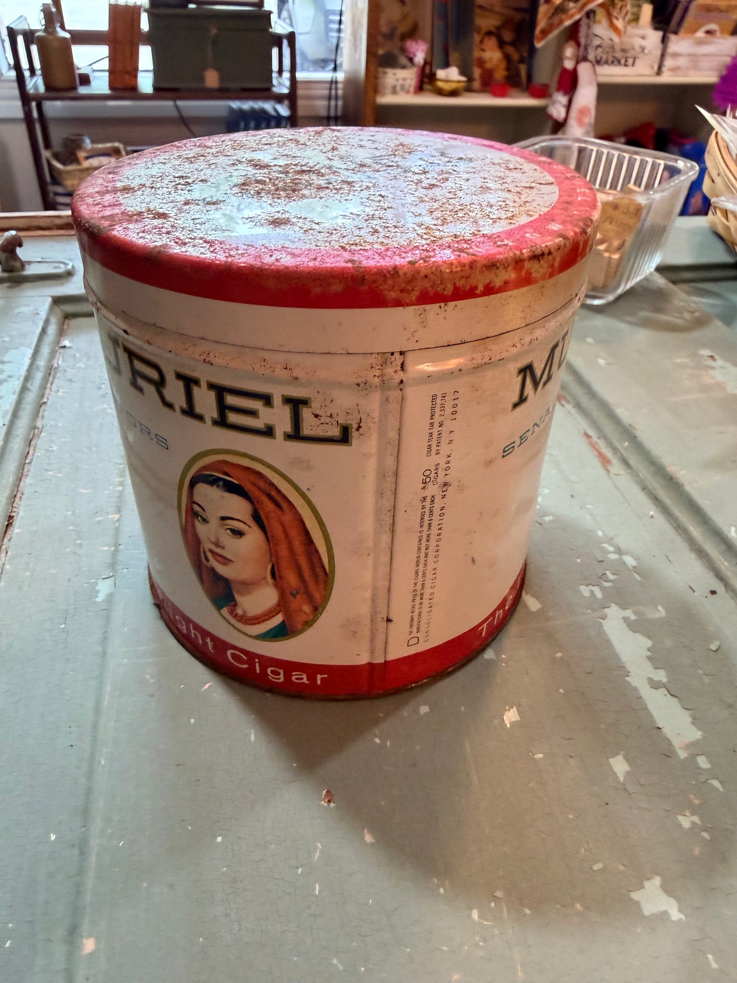 Vintage Muriel Senators Cigar Tin