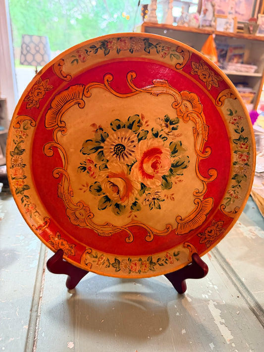 1940’s Hand Painted Tray